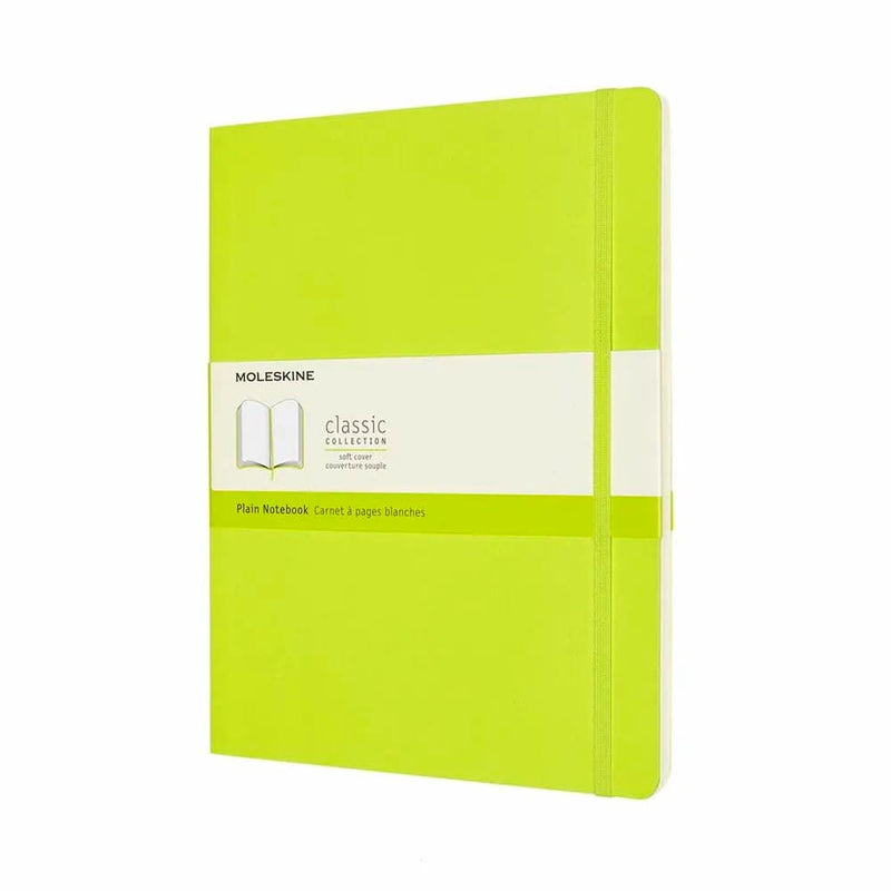 Se Notesbog Moleskine classic xl soft p lemgreen 19x25cm online her - Ean: 8056420851021