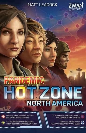 Se Spil Pandemic Hot Zone - North America online her - Ean: 5714293000610