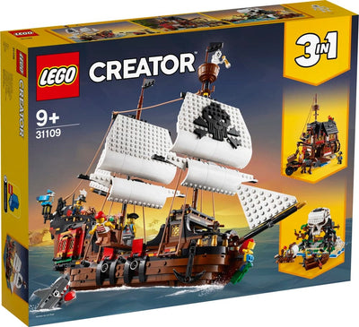Se 31109 LEGO Creator Piratskib online her - Ean: 5702016616354