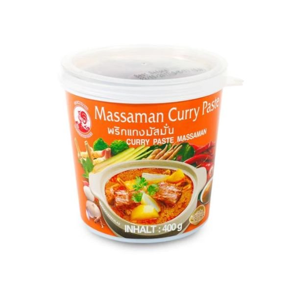 Se Curry Paste Massaman Pk 400 G ❤ Kæmpe udvalg i Cock ❤ Hurtig levering: 1 - 2 Hverdage samt billig fragt - Varenummer: BAR-676015 og barcode / Ean: på lager - Udsalg på Delikatesser Kolonial Spreads & Pateer Spar op til 52% - Over 785 kendte brands på udsalg