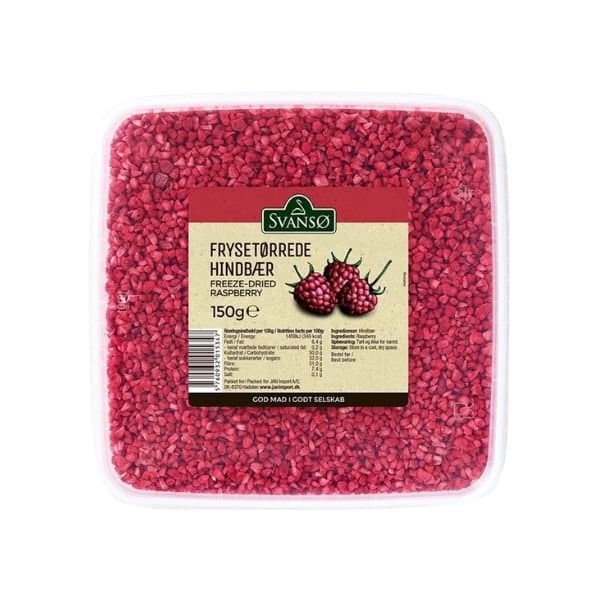 Se Hindbær Frysetørret 150 G ✔ Kæmpe udvalg i SVANSØ ✔ Hurtig levering: 1 - 2 Hverdage samt billig fragt - Varenummer: BAR-675960 og barcode / Ean: &