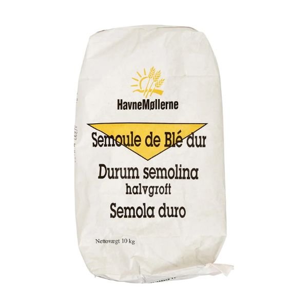 Se Durummel Semolina Halvgrov Sæk 10 Kg ✔ Kæmpe udvalg i HAVNEMØL ✔ Hurtig levering: 1 - 2 Hverdage samt billig fragt - Varenummer: BAR-675927 og barcode / Ean: &