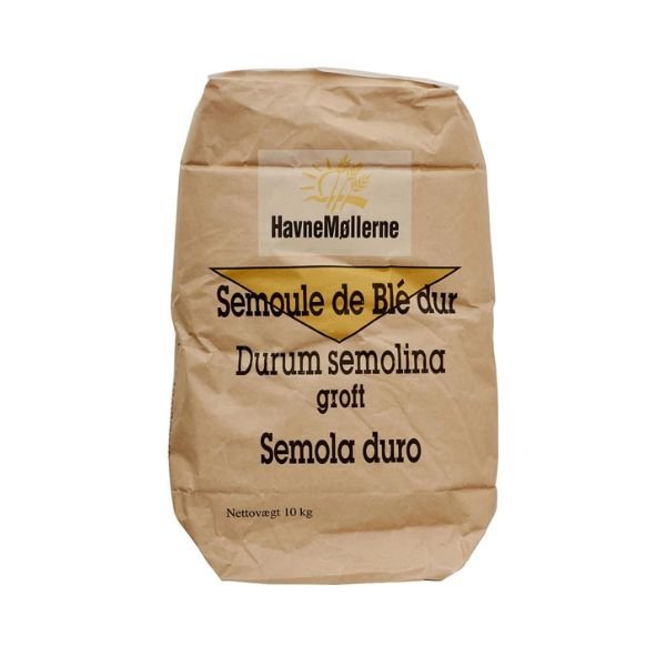 Se Durummel Semolina Grov Sæk 10 Kg ✔ Kæmpe udvalg i HAVNEMØL ✔ Hurtig levering: 1 - 2 Hverdage samt billig fragt - Varenummer: BAR-675926 og barcode / Ean: &
