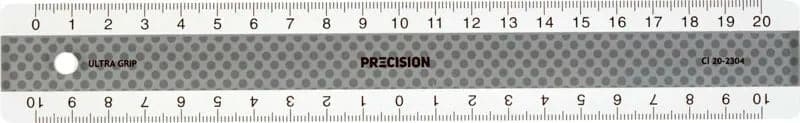 Se Lineal precision 20cm antiskrid b/sølv online her - Ean: 5703273261950