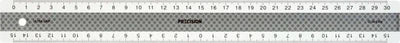 Se Lineal precision 30cm antiskrid b/sølv online her - Ean: 5703273261998