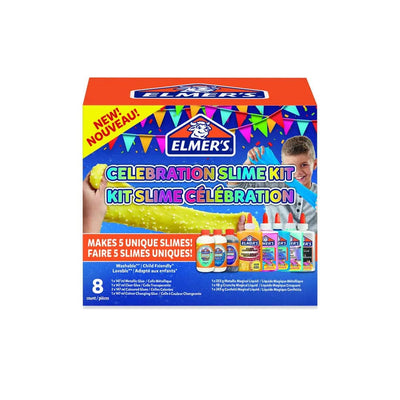 Se Elmers celebration slime kit online her - Ean: 3026981094972