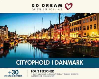 Se GO DREAM Cityophold i Danmark for 2 online her - Ean: 5711434041570