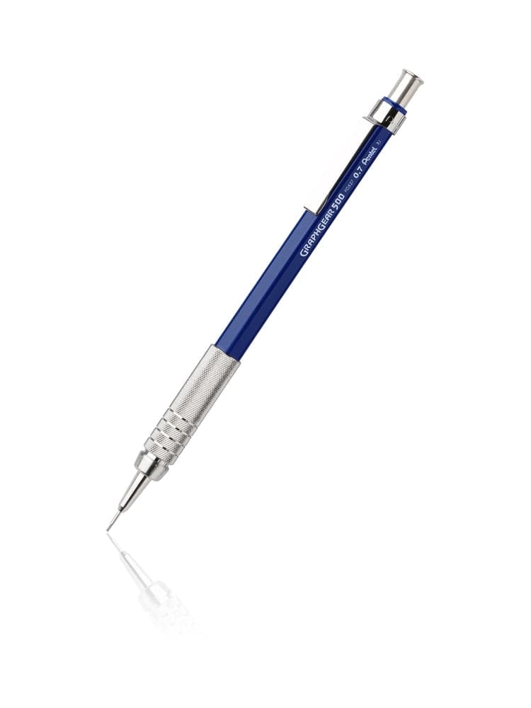 Se Pentel Pencil pg725 graphgear 0,7mm blå online her - Ean: 0072512185407