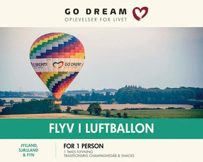 Se GO DREAM Flyv i luftballon online her - Ean: 5711434014314