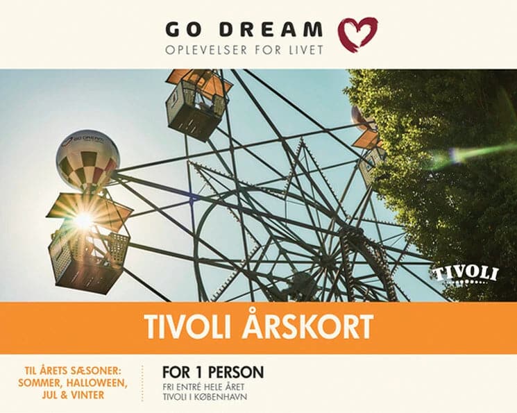 Se GO DREAM tivoli årskort online her - Ean: 5711434022821