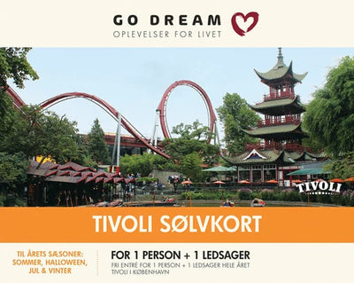 Se GO DREAM tivoli sølvkort online her - Ean: 5711434022814