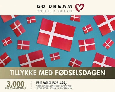 Se GO DREAM Tillykke med fødselsdagen 499,- online her - Ean: 5711434037443