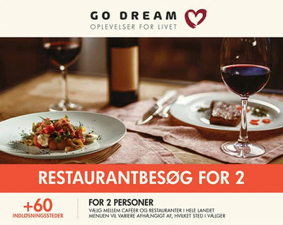 Se GO DREAM restaurantbesøg online her - Ean: 5711434041327