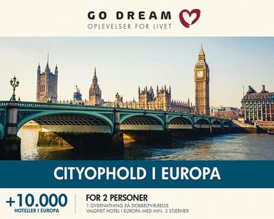 Se GO DREAM Cityophold i Europa online her - Ean: 5711434042133