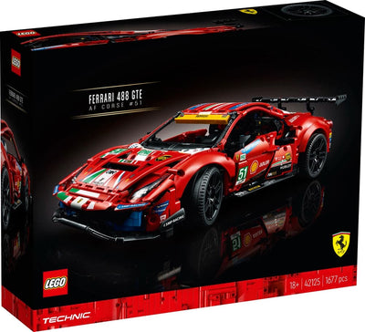 Se 42125 LEGO Technic Ferrari 488 Gte âAf Corse #51â online her - Ean: 5702016913484
