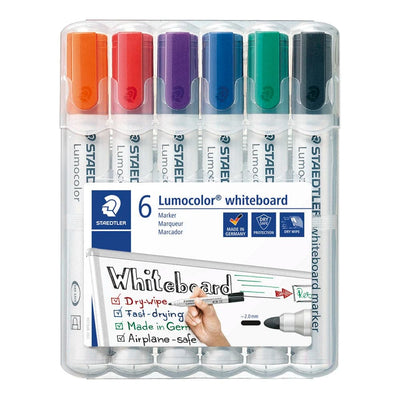 Se Staedtler Whiteboardmarker 6 ass. 2mm online her - Ean: 4007817328941