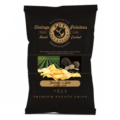 Se Vintage Potatoes, Fox 40 Gr. Truffle And Salt ✔ Kæmpe udvalg i  Barlife ✔ Hurtig levering: 1 - 2 Hverdage samt billig fragt - Varenummer: BAR-682251 og barcode / Ean: '8007537006644 på lager - Udsalg på Delikatesser | Snacks | Chips Spar op til 62% - Over 1247 kendte brands på udsalg