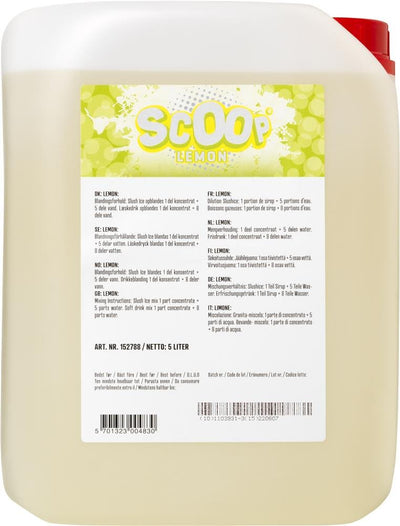 Se Scoop Slushice Lemon, 5l ❤ Kæmpe udvalg i SCOOP ❤ Hurtig levering: 1 - 2 Hverdage samt billig fragt - Varenummer: BAR-638206 og barcode / Ean: '5701323004830 på lager - Udsalg på Drikkevarer Vand og mixere Sluch ice Spar op til 57% - Over 454 design mærker på udsalg