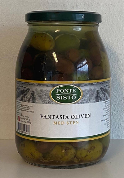 Se Fantasia Oliven Med Sten Gl (960 G) ❤ Stort online udvalg i Ponte Sisto ❤ Hurtig levering: 1 - 2 Hverdage samt billig fragt - Varenummer: BAR-725092 og barcode / Ean: '5714848214240 på lager - Udsalg på Delikatesser | Tapas | Oliven Spar op til 67% - Over 434 design brands på udsalg