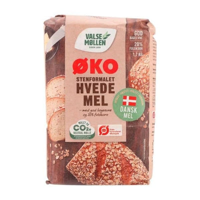 Se Hvedemel Stenformalet Øko Valsemøllen 1,7kg ❤ Kæmpe udvalg i Valsemøllen ❤ Hurtig levering: 1 - 2 Hverdage samt billig fragt - Varenummer: BAR-671315 og barcode / Ean: '05701075203161 på lager - Udsalg på Delikatesser Kolonial Mel & kerner Spar op til 54% - Over 434 design mærker på udsalg