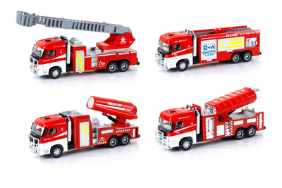 Se Magni - Brandbiler med tilbagetrækningsteknik, lys og lyd - 1 stk. ❤ Stort online udvalg i Magni ❤ Hurtig levering: 1 - 2 Hverdage samt billig fragt ❤ Varenummer: BGH-42308756832508 og barcode / Ean: '5707594334713 på lager - Udsalg på Alle produkter Spar op til 55% - Over 785 kendte brands på udsalg