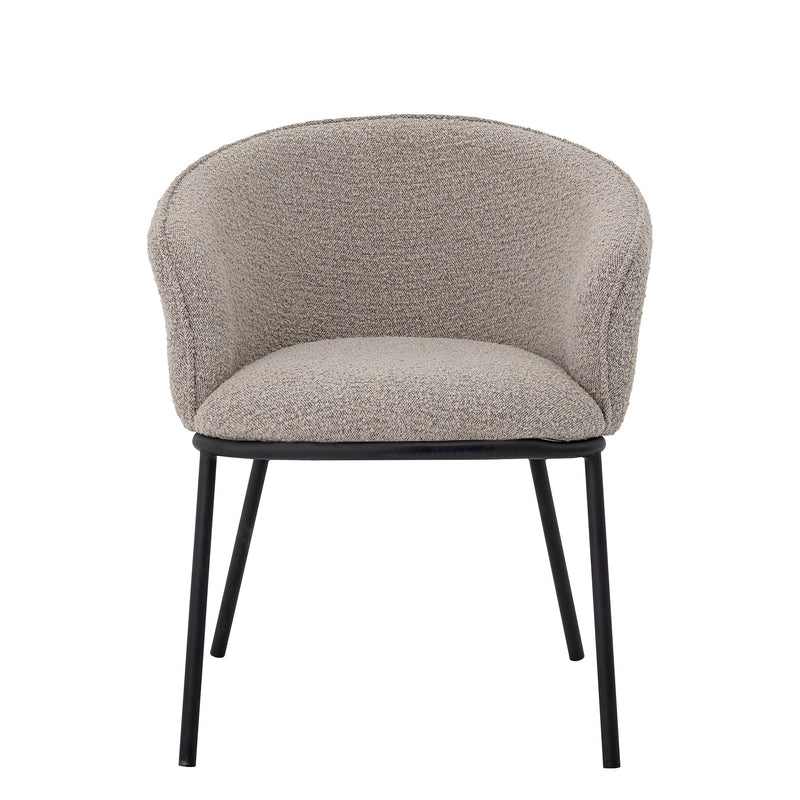 Se Bloomingville - Cortone Spisebordsstol 1 stk., Grå, Polyester ❤ Stort online udvalg i Bloomingville ❤ Hurtig levering: 1 - 2 Hverdage samt billig fragt ❤ Varenummer: BGH-47065545408842 og barcode / Ean: &