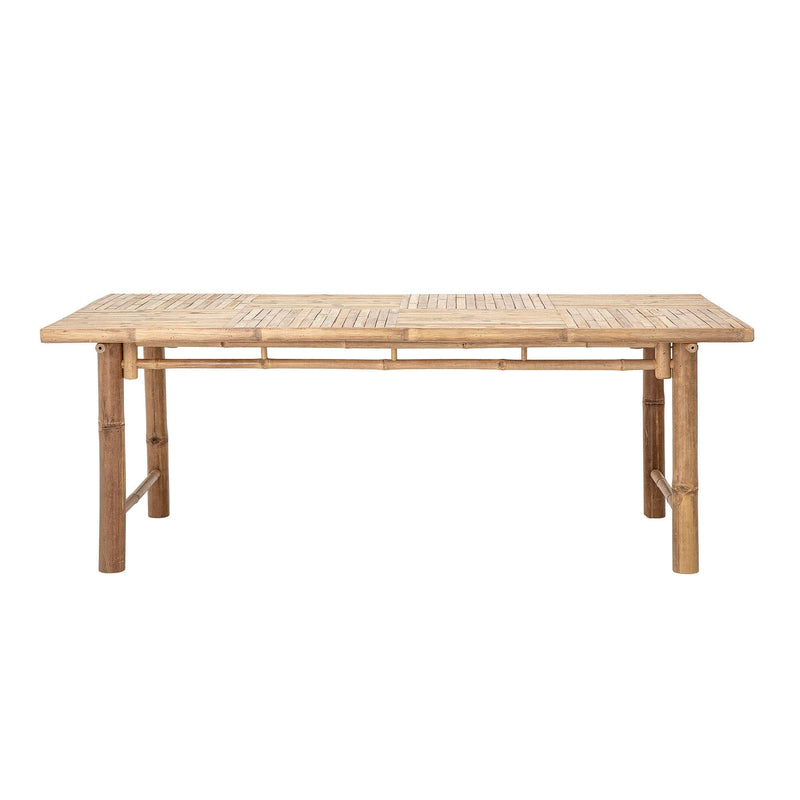 Se Bloomingville - Sole Spisebord, Natur, Bambus L200 cm ❤ Stort online udvalg i Bloomingville ❤ Hurtig levering: 1 - 2 Hverdage samt billig fragt - Varenummer: BGH-47585209647434 og barcode / Ean: &