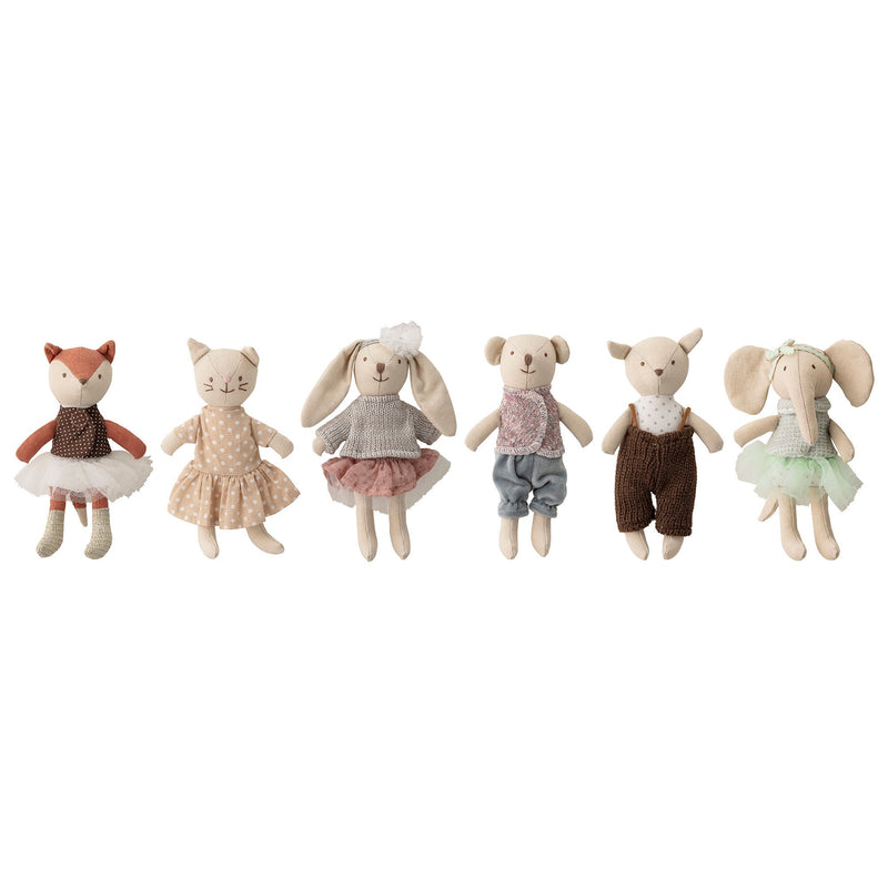 Se Bloomingville MINI - Animal friends Dukke, Rosa, Bomuld 6 stk. ❤ Stort online udvalg i Bloomingville MINI ❤ Hurtig levering: 1 - 2 Hverdage samt billig fragt ❤ Varenummer: BGH-47087024210250 og barcode / Ean: &