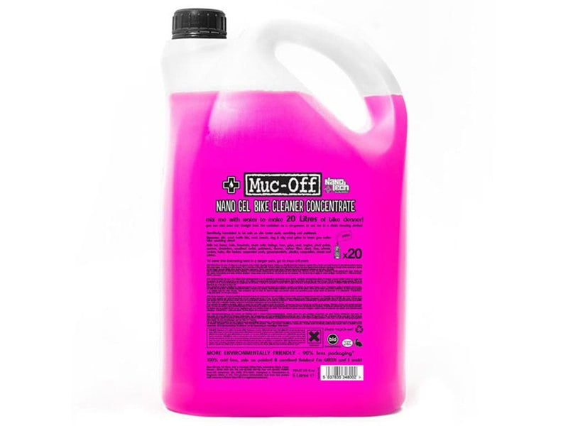 Se Muc-Off Nano Tech Bike Cleaner - Koncentrat - Cykelvaskemiddel 5 liter ❤ Kæmpe udvalg i Muc-Off ❤ Hurtig levering: 1 - 2 Hverdage samt billig fragt - Varenummer: CKP-5037835348002 og barcode / Ean: &