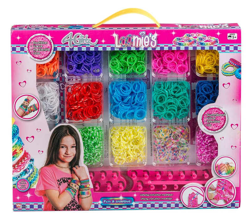 Se 4-GIRLZ Loombands 2800 stk online her - Ean: 5701719031327