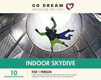 Se GO DREAM indoor skydive online her - Ean: 5711434030789