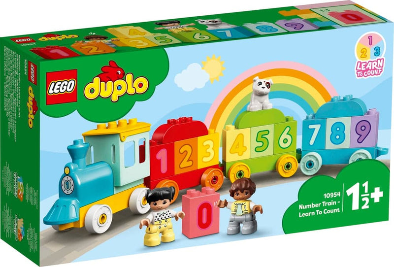 Se 10954 LEGO DUPLO My First Tog med tal - lær at tælle online her - Ean: 5702016911114