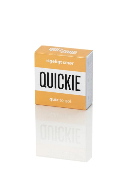 Se Spil Quizzone quickie - rigeligt smør online her - Ean: 5710570006498