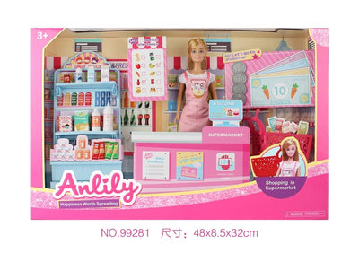 Se Anlily dukke og shopping sæt online her - Ean: 7071378032781