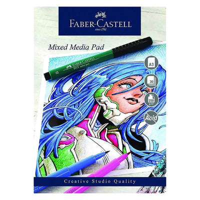 Se Faber-Castell Akvarel blok mixed A3 250g syrefri 30ark online her - Ean: 5022510792416