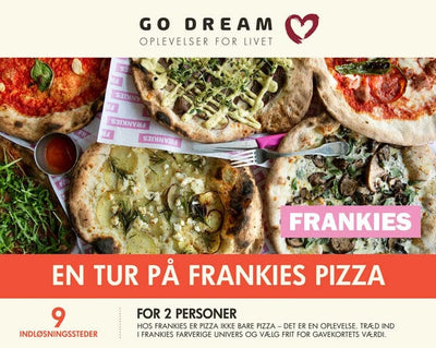 Se GO DREAM En tur på Frankies Pizza online her - Ean: 5711434042669