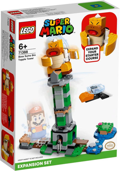 Se 71388 LEGO Super Mario Sumo Bro-bossens væltetårn - udvidelsessæt online her - Ean: 5702016912609