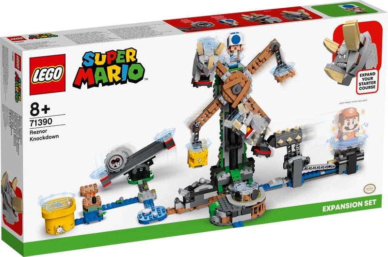 Se 71390 LEGO Super Mario Reznor-væltning - udvidelsessæt online her - Ean: 5702016913293
