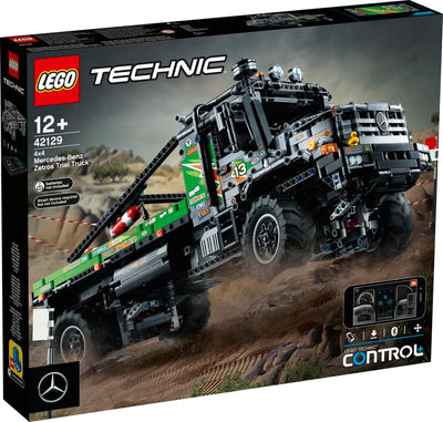 Se 42129 LEGO Technic Firhjulstrukket Mercedes-Benz Zetros offroadtruck online her - Ean: 5702016912845