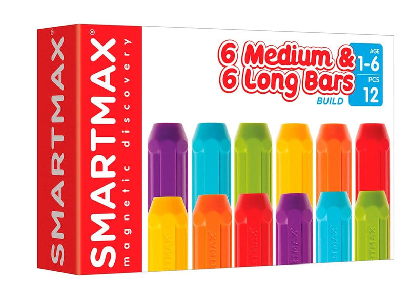 Se SmartMax: XT Set - 6 Medium + 6 Long Bars online her - Ean: 5414301241058