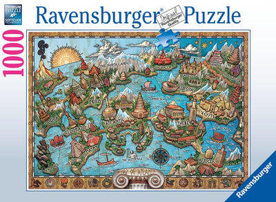 Se Ravensburger Puslespil mysterieus Atlantis 1000 brikker online her - Ean: 4005556167289