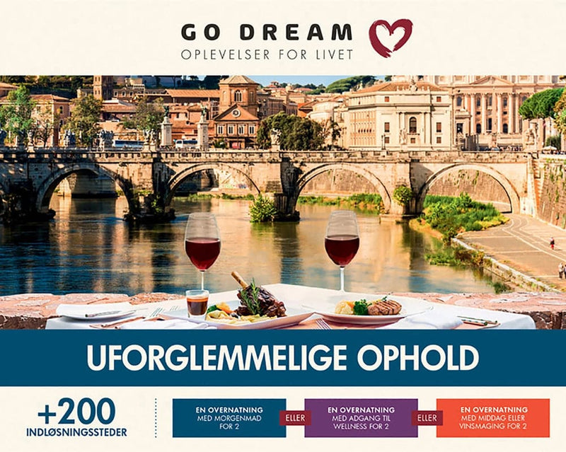 Se GO DREAM uforglemmelige ophold online her - Ean: 5711434043239