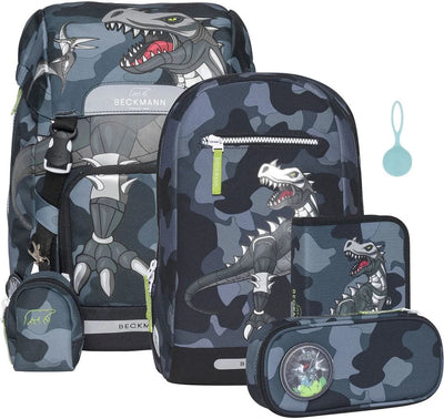 Se Skoletaske sæt Beckmann classic camo rex 22 liter online her - Ean: 7049981041032