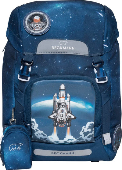 Se Skoletaske Beckmann classic space mission 22 liter online her - Ean: 7049981101354