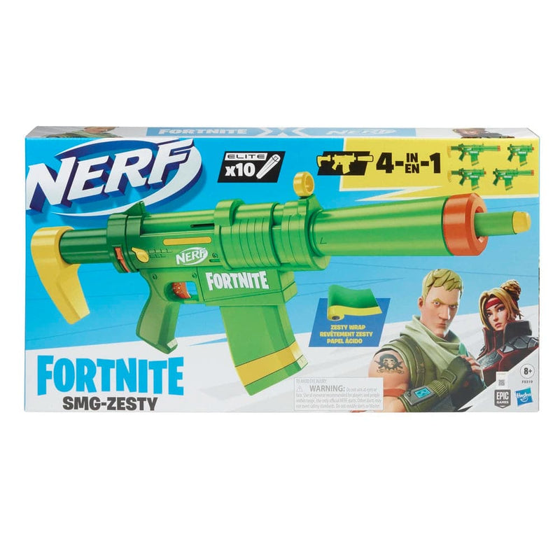 Se NERF FORTNITE SMG ZESTY online her - Ean: 5010993842094