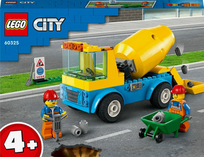 Se 60325 LEGO City Lastbil med cementblander online her - Ean: 5702017161556