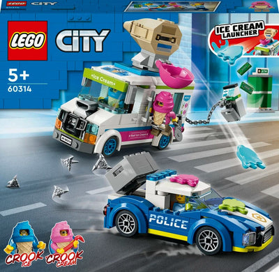 Se 60314 LEGO City Politijagt med isbil online her - Ean: 5702017161891