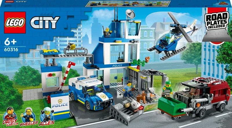 Se 60316 LEGO City Politistation online her - Ean: 5702017161914