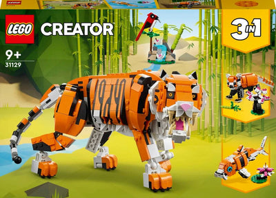 Se 31129 LEGO Creator Majestætisk Tiger online her - Ean: 5702017151854