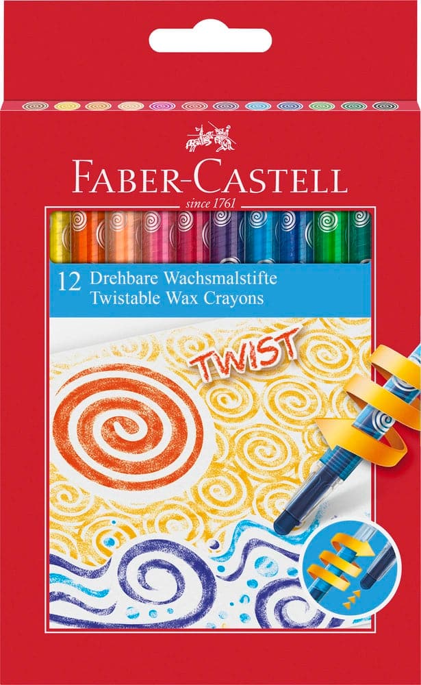 Se Faber-Castell Vokskridt twist jumbo online her - Ean: 4005401200031